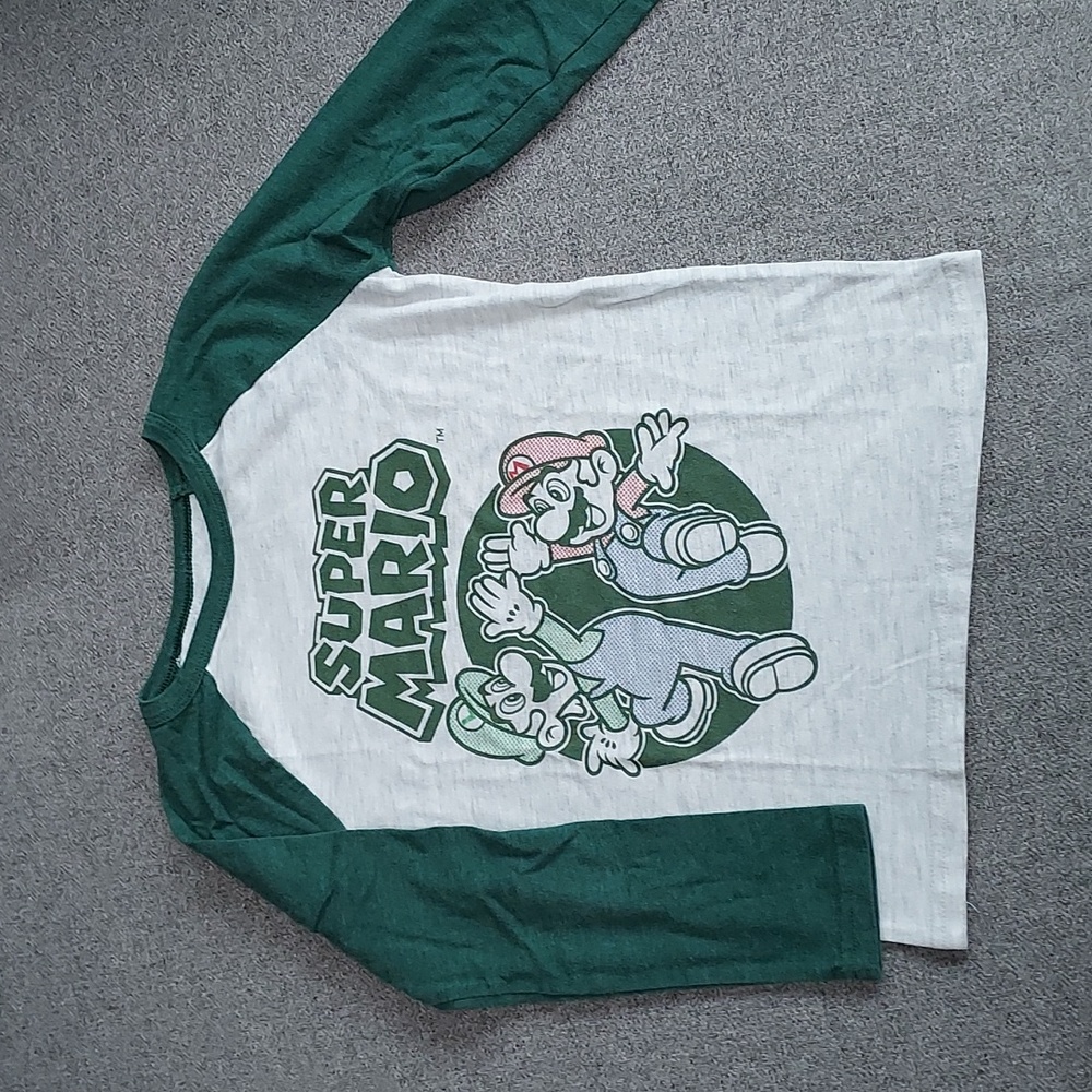 Super Mario Bros. Long Sleeve Tshirt